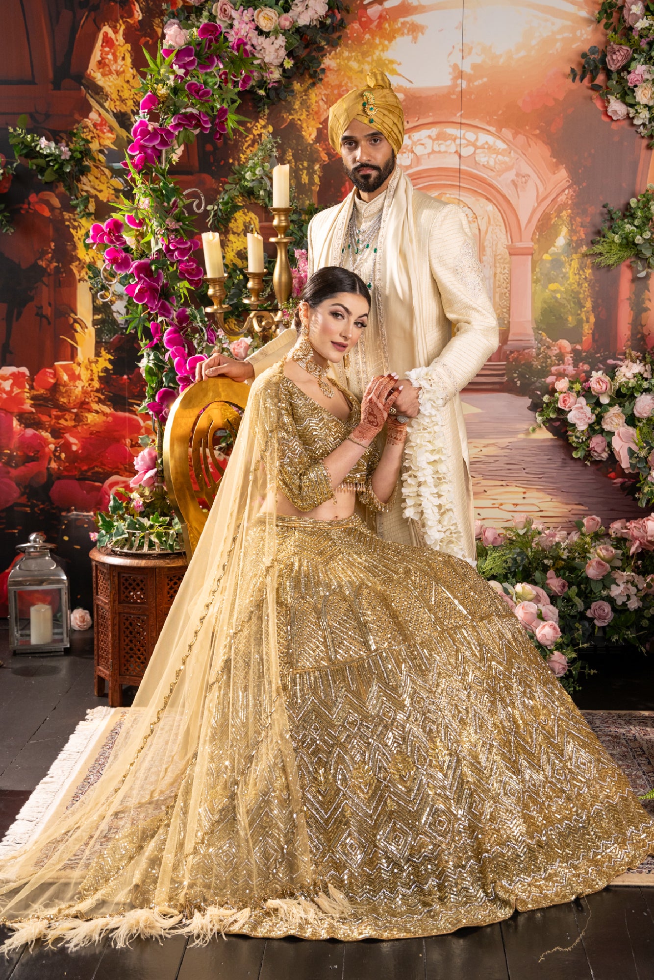 Bride And Groom Best Sangeet Dress For Bride Sitaara: Wedding