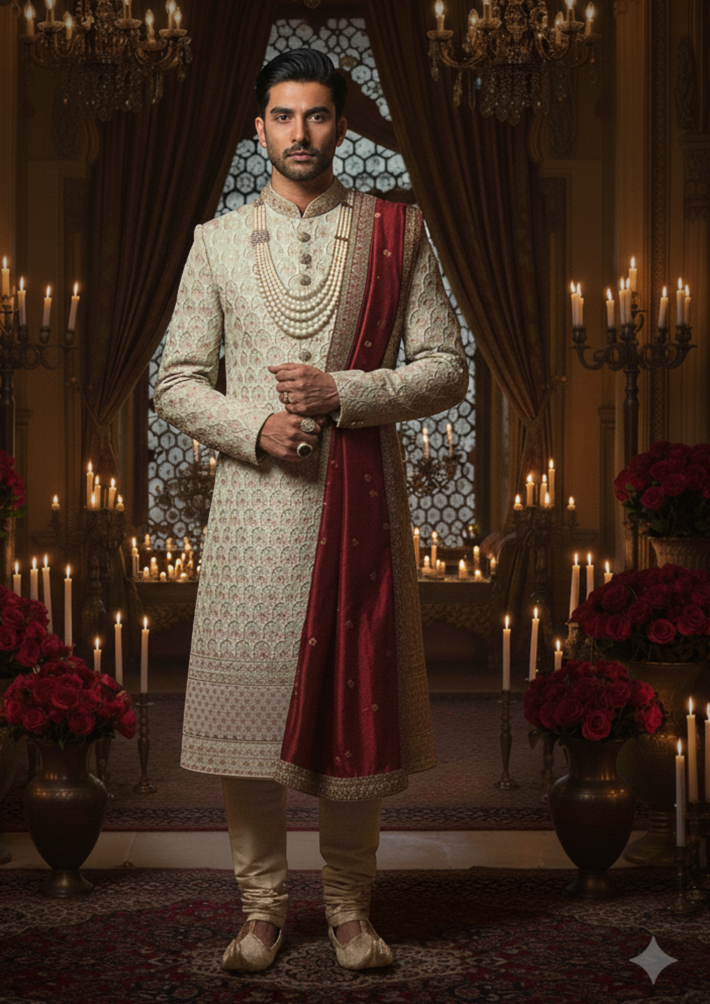 Casual Wedding Dress For Groom In Summer Red Groom Indian Wedding Garments OORVI DESAI: Groom's Sherwanis Indian Wedding Collection Casual Wedding Dress For Groom In Summer Red Groom Indian Wedding Garments OORVI DESAI: Groom's Sherwanis Indian Wedding Collection