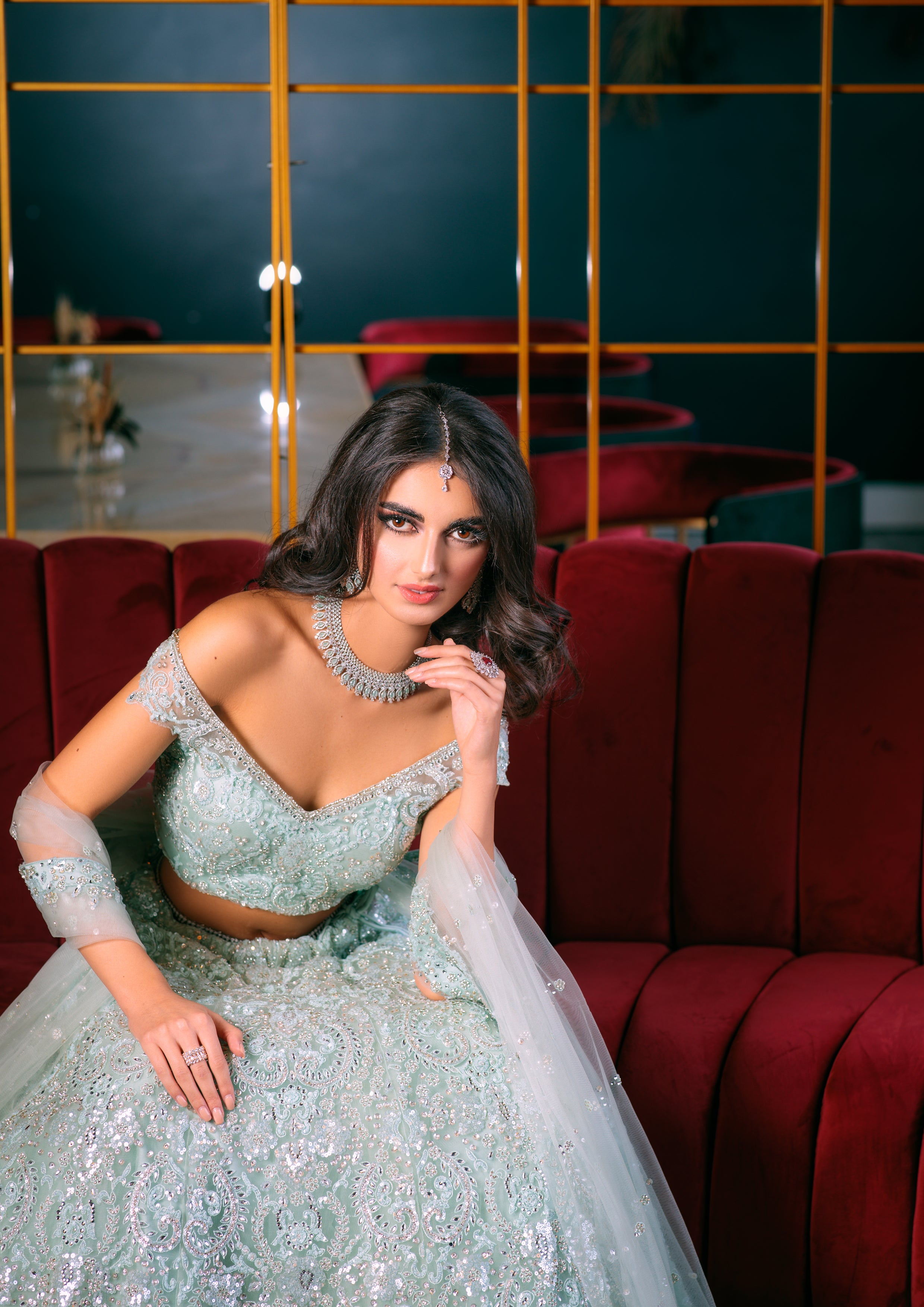 Reception party dress for 2025 indian bride