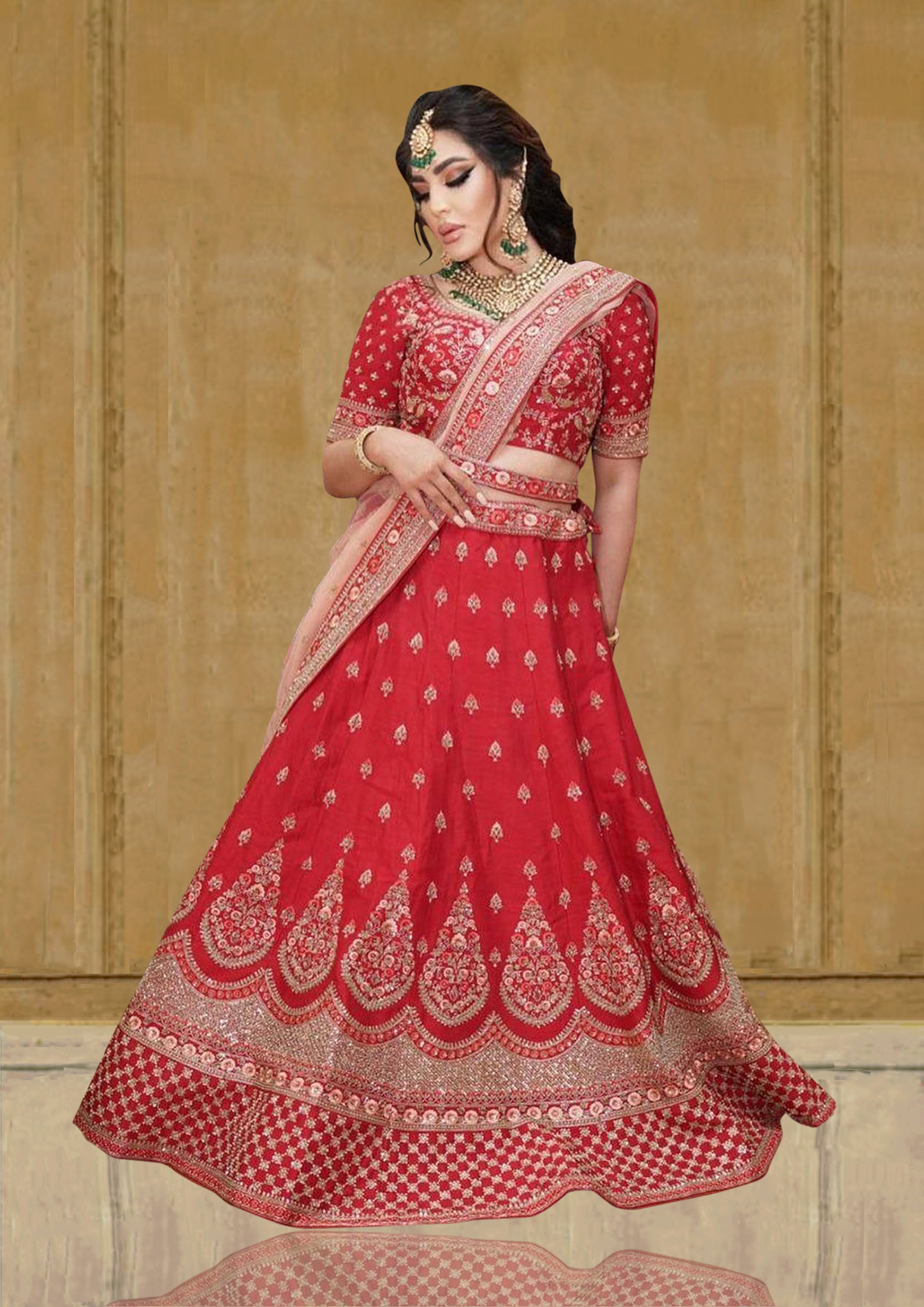 Indian top bridal lehenga