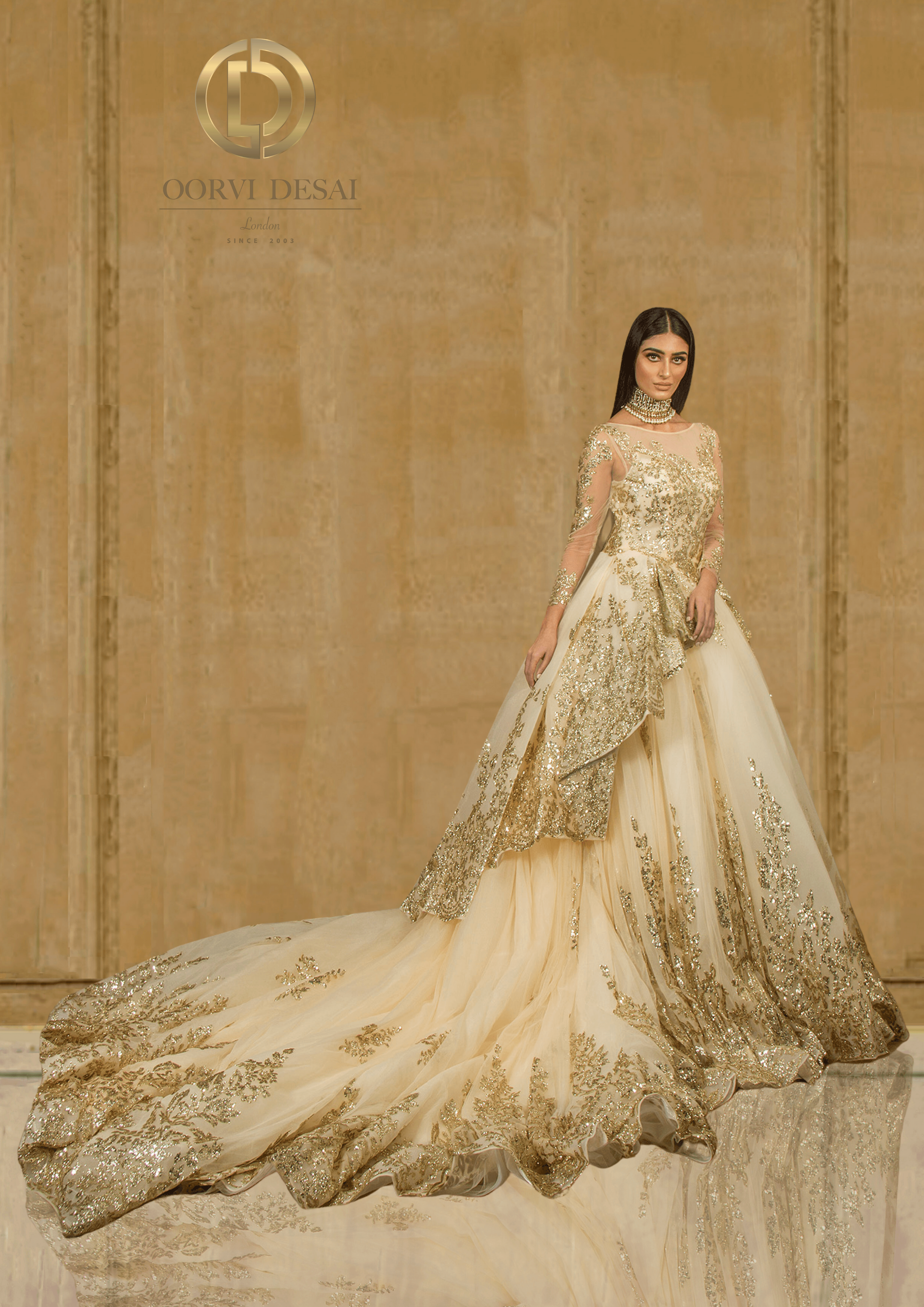 Rose gold net sales dress