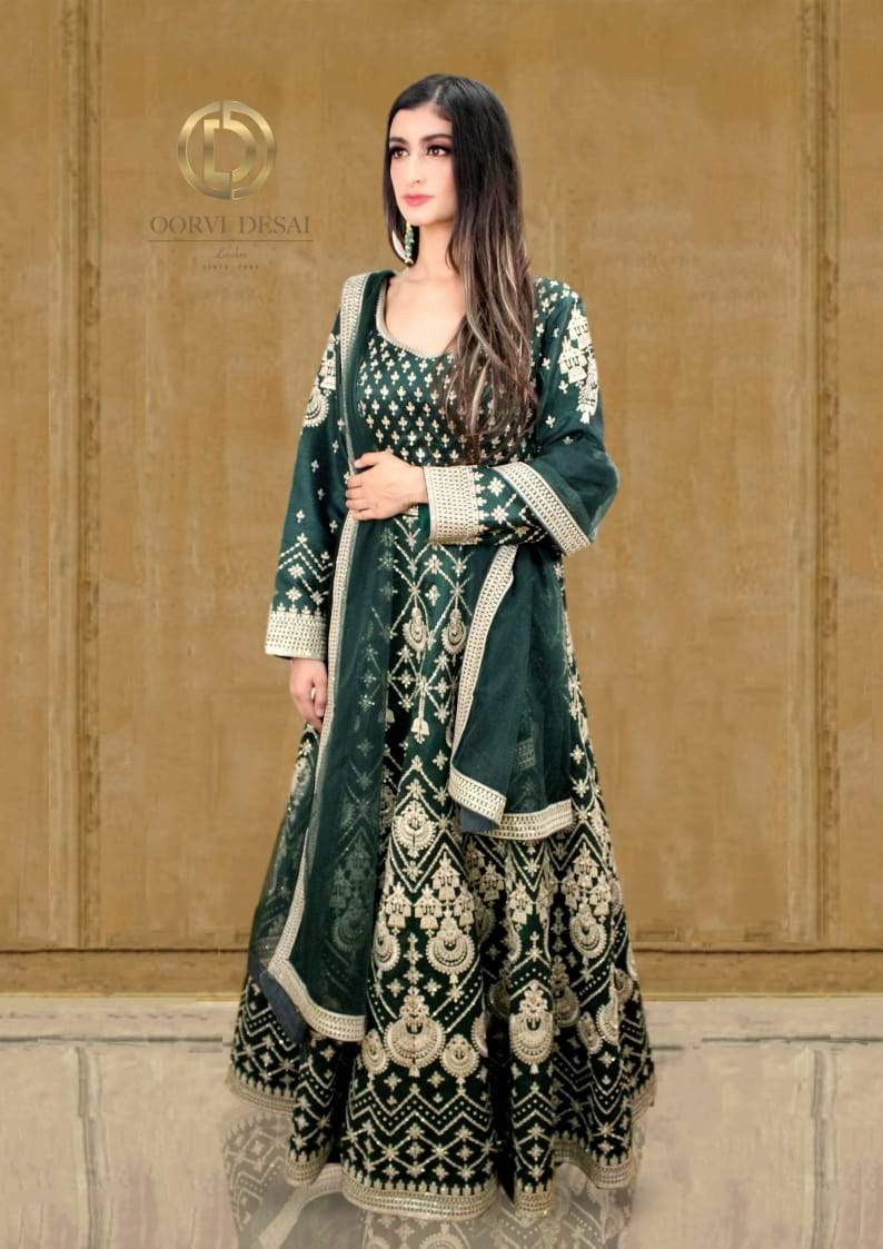 slim fit dress slacks Green Off Shoulder A-line Floor Length Party Dress, Green Long Formal –  Formaldressy main image 0